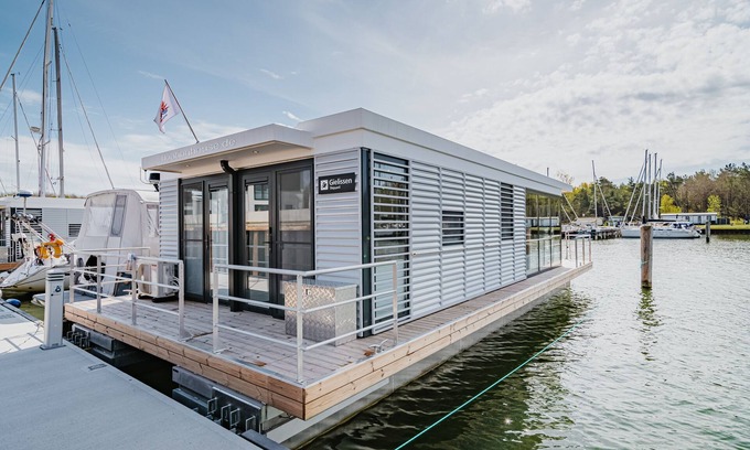 Peenemuende Boat Rental | Houseboat Trinity, a sealoft on the Baltic Sea in Peenemünde Island Usedom