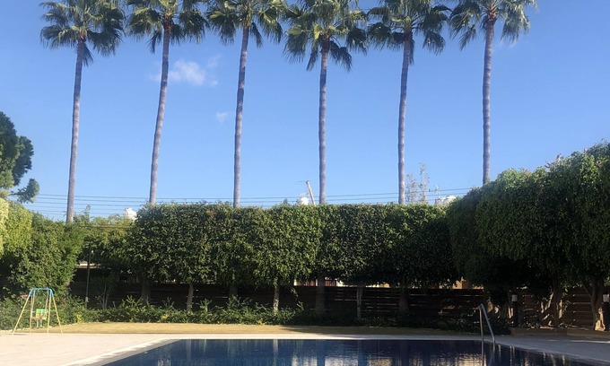 Germasogeia Apartment | Huge 225 sqm luxury apartment by the sea with pool & balcony