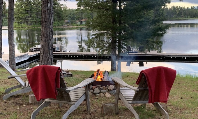 Duluth Apartment | Hygge Getaway with a wood burning sauna overlooking a small private lake