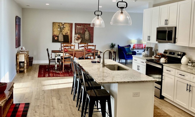 Forest Condo | Ideal Forest VA location near Liberty University. Comfy, safe and modern.
