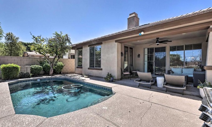 Higley Park House | Idyllic Gilbert Abode with Private Pool Near Golf!