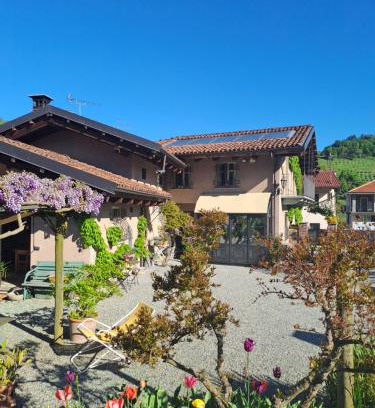 Pagno Apartment | Il giardino di fronte