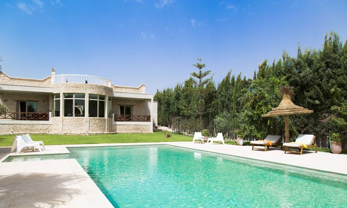 Ida Ougourd Villa | Illi house with swimming pool, hamam and gym