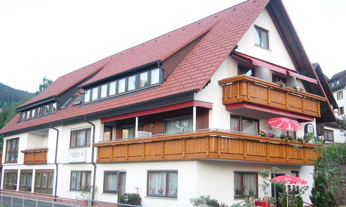 Baiersbronn Apartment | Im Nationalpark Schwarzwald ,gästehaus Central Ferienwohnung 65qm mit Balkon