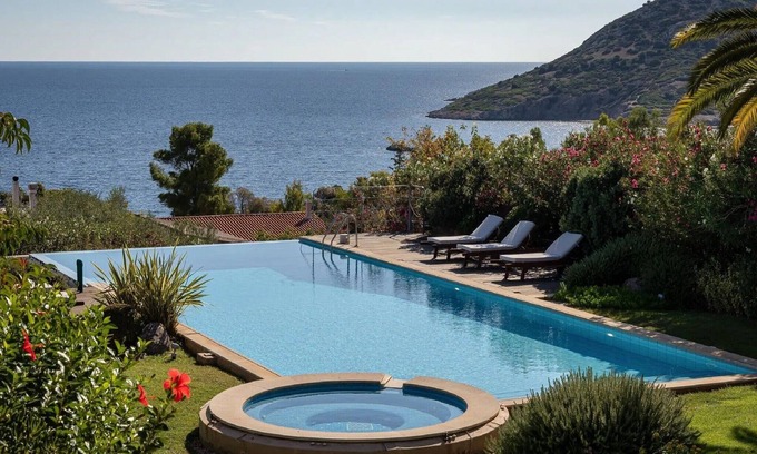Anavyssos Villa | Impressive Athens Villa | Villa Solstice | 4 Bedrooms | Private Pool with.