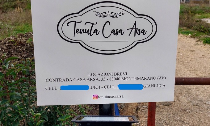 Montemarano Apartment | In the Green of Irpinia locality Montemarano (Avellino) stands Tenuta Casa Arsa.