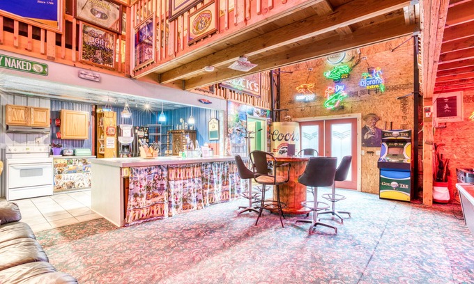Rockaway Beach Cottage | Incredibly Unique Bar-Inspired Home w/Private Hot Tub & near the Beach- Dogs OK