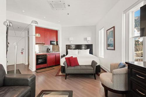Downtown House | Independence Square Unit 303, Corner Studio with Premier Finishes, Downtown Location