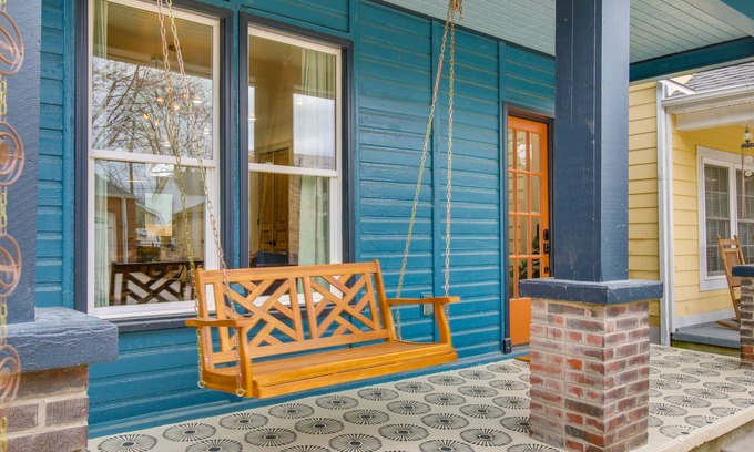 Madison House | Indiana Vacation Rental: Walk to Madison Main St!