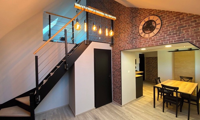 Onnaing Apartment | Industrial Deco housing in the center of Onnaing near Valenciennes