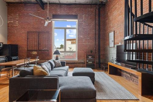 Downtown Apartment | Industrial Modern Loft in Downtown Lafayette