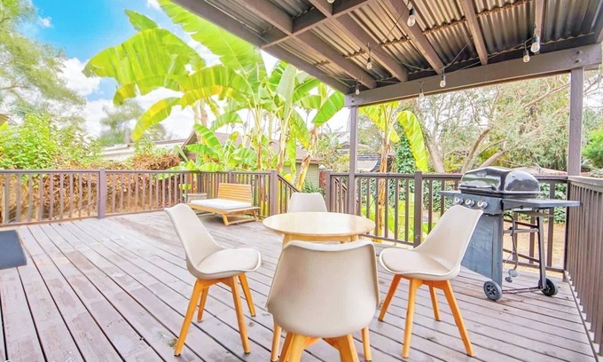 Downtown Los Angeles House | Inviting 3BR Home with Porch & Greenery