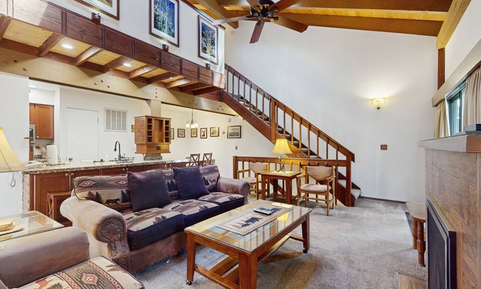 South Lake Tahoe Condo | Inviting condo near skiing with lake/beach access, pools, & hot tubs