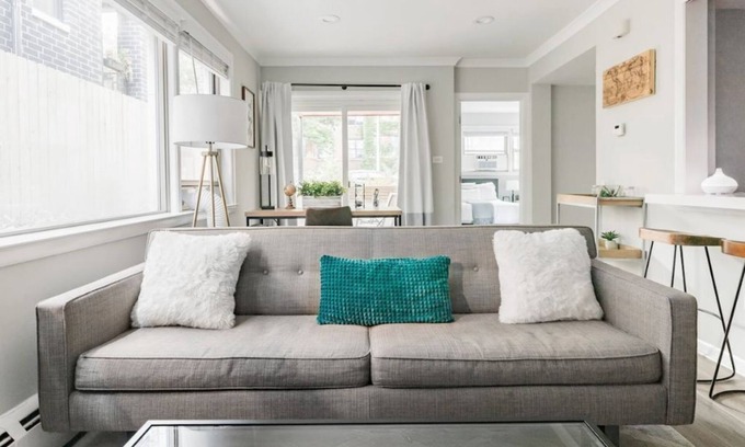 Uptown House | Inviting Stylish Home with Covered Patio