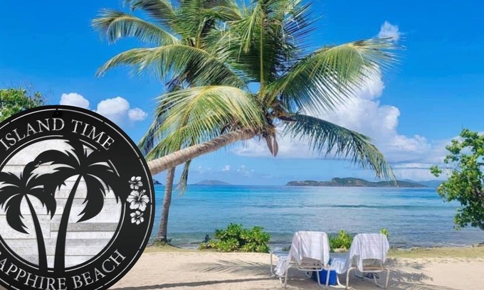 Red Hook Condo | Island Time on Sapphire Beach, Beach level walkout, Bldg A