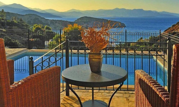 Istron Villa | Istron Collection Villa with a private pool