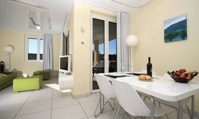 Maccagno Apartment | Apartment in Maccagno with pool