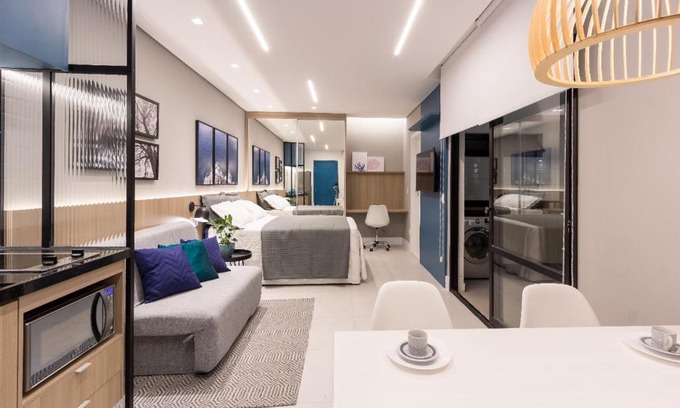 Itaim Bibi Apartment | Itaim Star Stay - PREMIUM location, MODERN and NEW space, Affordable