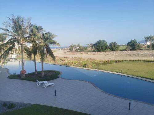 As Sifah Apartment | Jebel Sifah studio Apartment with Pool View