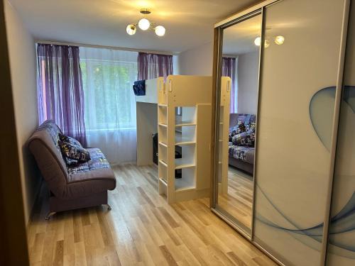 Jelgava Apartment | Jelgava Center Apartment with a View and Balcony