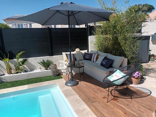 Frejus Bed & Breakfast | Jolie petite suite Côte d'Azur.