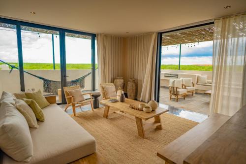 Playa Paraiso Apartment | Jungle Sunset Penthouse in Tulum with Private Pool, 5 Min from Beach