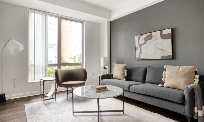 East Cambridge Apartment | Kendall Square 1BR w Concierge Gym nr MIT BOS-715