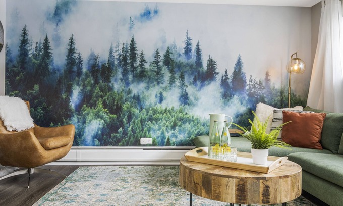 Geneva Apartment | Keyless, KING bd, WIFI, desk, Fox River Bike Trail, near MetraTrain