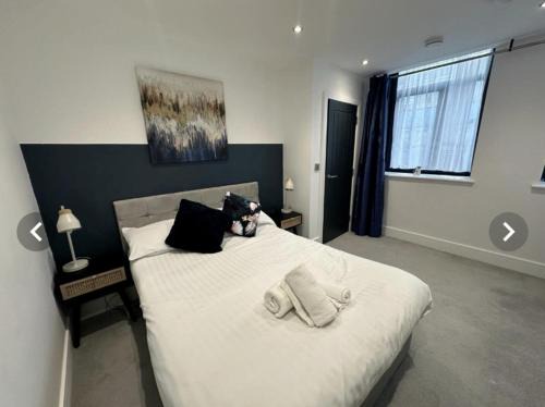 Peterborough Apartment | Kings Gate City Centre Apartments - 1 Bed - WIFI - Videocom Entry - Close to Bus & Train Stations - Professionals, Contractors & Tourist Ready