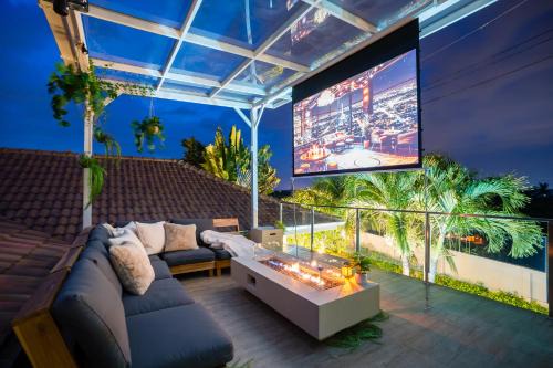 Hua Hin Apartment | Kira Japandi Escape with Sauna & Rooftop cinema