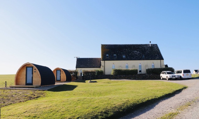 Kirkapol Cabin | Kirkapol Beach Pod Sleeps 2 with Views