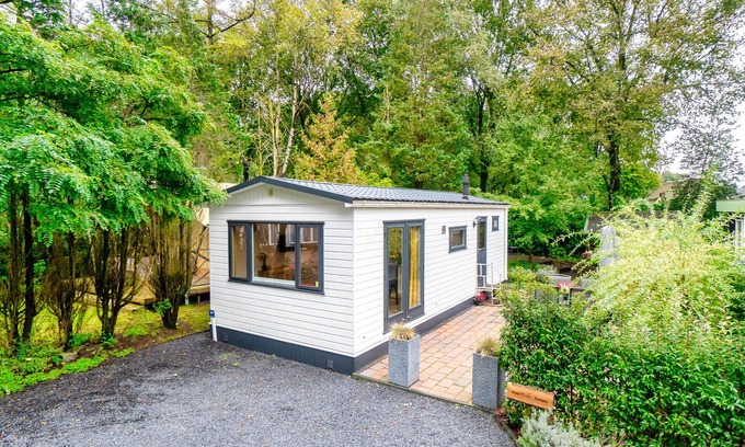 Krachtighuizen Ski Chalet | Knus chalet op de Veluwe – natuur, rust & gratis e-bikes - naast Saunadromen