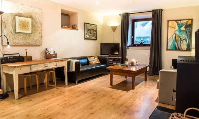 Tolmin Apartment | Kolovrat, 90 m2, 2 bedrooms, terrace, airco, garden, own parking, BBQ
