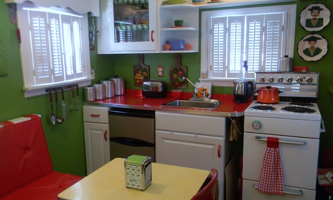 North Belle Vernon Cottage | Kool, Retro Chic is what comes to mind when describing this unique Hideaway!