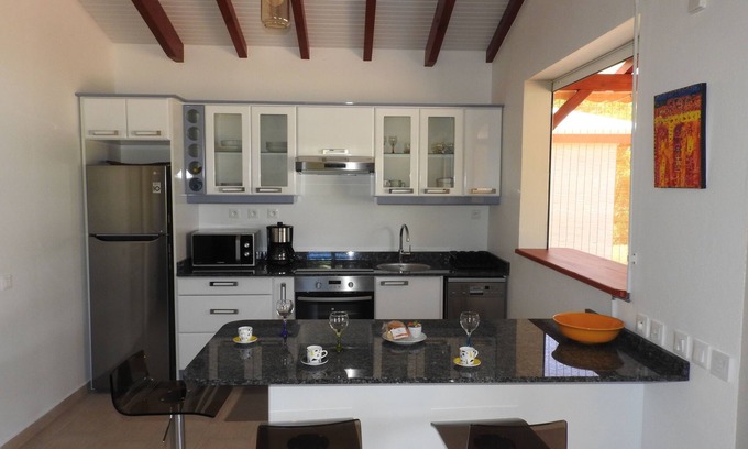Saint Felix House | Kreyol Eden Cottage, new one-bedroom apartment located in a peaceful green setting near the sea