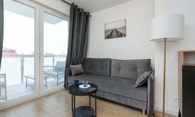 Jastrzebia Gora Apartment | Kuracyjna 15A | Large Apartment | Parking | Desk