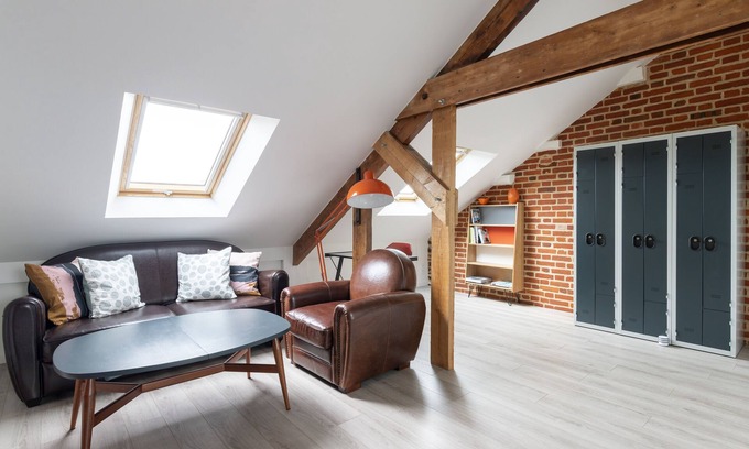 Arsenal-Redon Apartment | L'AO - Appt Vue sur les toits de Rennes