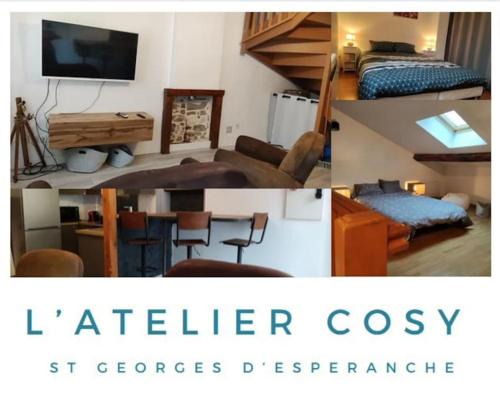 Saint-Georges-d'Esperanche House | L'Atelier Cosy - Maison de village Atypique