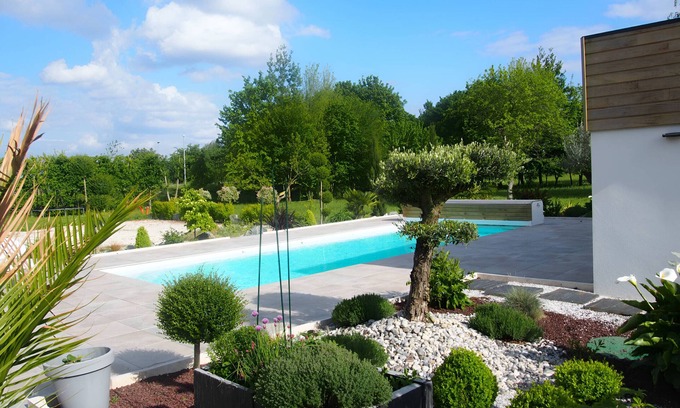 Teille Villa | L'Ecolière - Piscine Chauffée - 14p - Rêve au Mans
