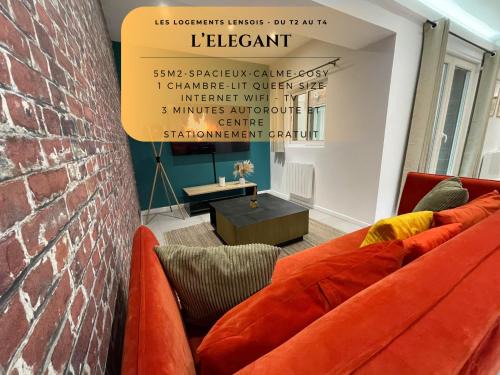 Lens Apartment | L'Elégant T2 - Calme et Spacieux