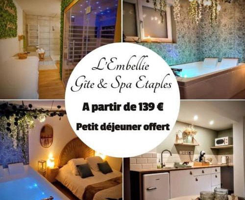 Etaples Apartment | L'Embellie Gîte & Spa Etaples