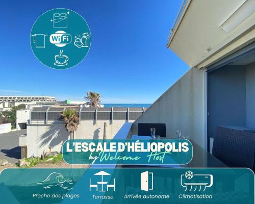 Naturist Village Apartment | L'Escale d'Héliopolis, Climatisé, Coeur du village