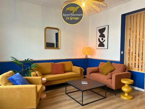 Bourbourg Apartment | L'Horizon Bleu - Appartement 4 chambres avec cour au centre Bourbourg