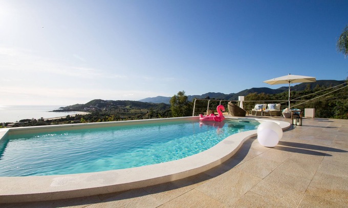 Tertenia Villa | LA BAIA HOUSE - ELEGANT HOUSE WITH PANORAMIC VIEW ON THE BEACH OF FOXI MANNA