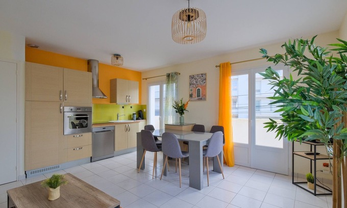 Saint-Nazaire House | La Balnéaire - Vue mer, à 50 m de la plage et de la baie