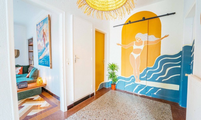 Biscarrosse Plage House | La Boga Surf House-House-Villa-Ensuite with Shower