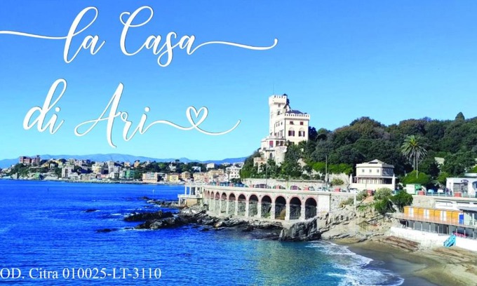 Quarto dei Mille Apartment | La Casa di Ari vicinissimo ospedale GASLINI GENOVA