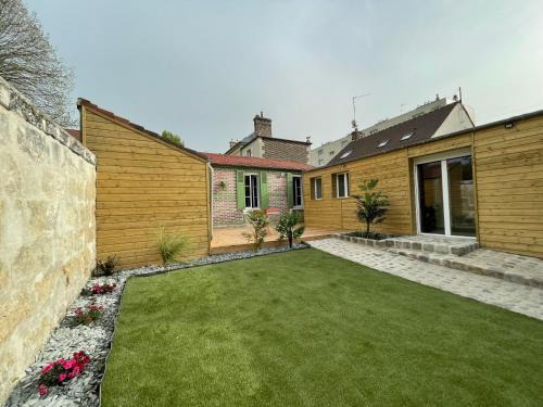 Les Veneurs House | la casa verde 2 chambres 2 salles de bain 2 wc jardin