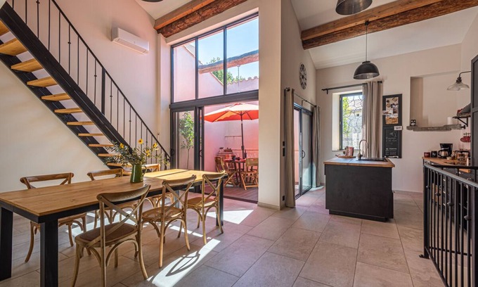 Conilhac-Corbieres House | "La Cave" The charm of a holiday home in the heart of a Corbières village