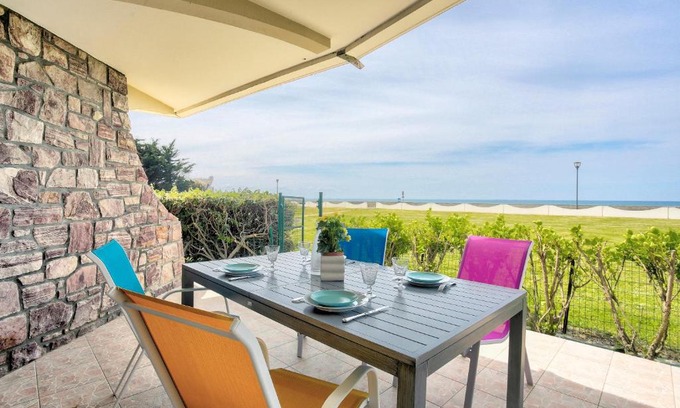 Erquy Apartment | La Coquille - Appartement vue mer